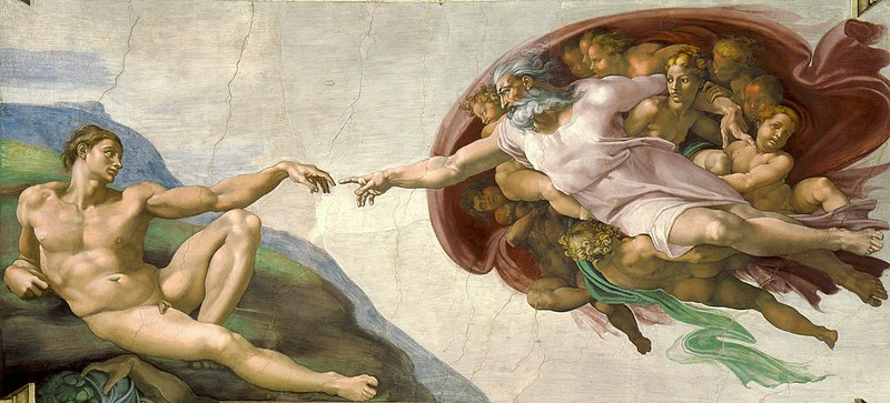 Michelangelo - Creation of Adam (cropped) Can nedir?